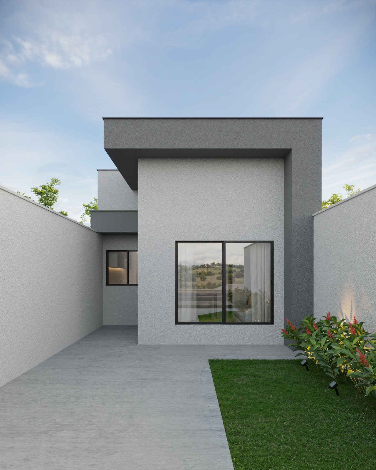 Fachada da casa da Planta B — Casas Parque Laranjeiras